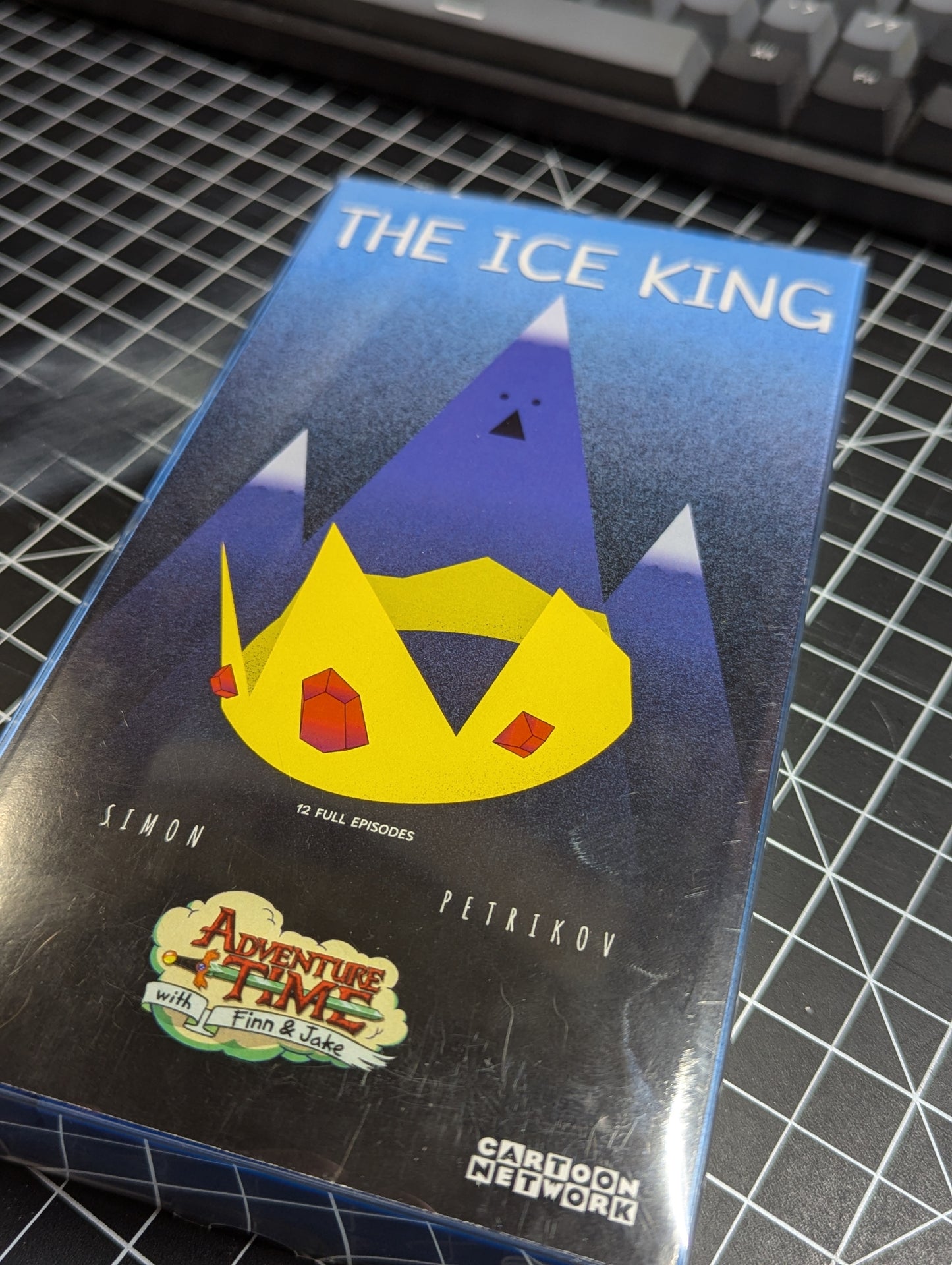 The Ice King- Custom VHS Tape - Adventure Time!
