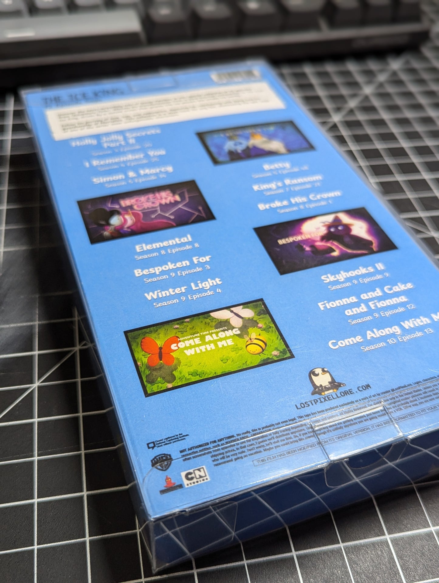 The Ice King- Custom VHS Tape - Adventure Time!