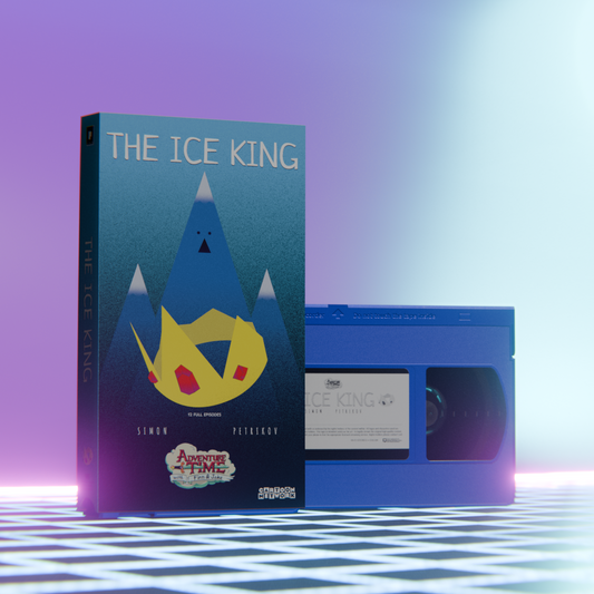 The Ice King- Custom VHS Tape - Adventure Time!